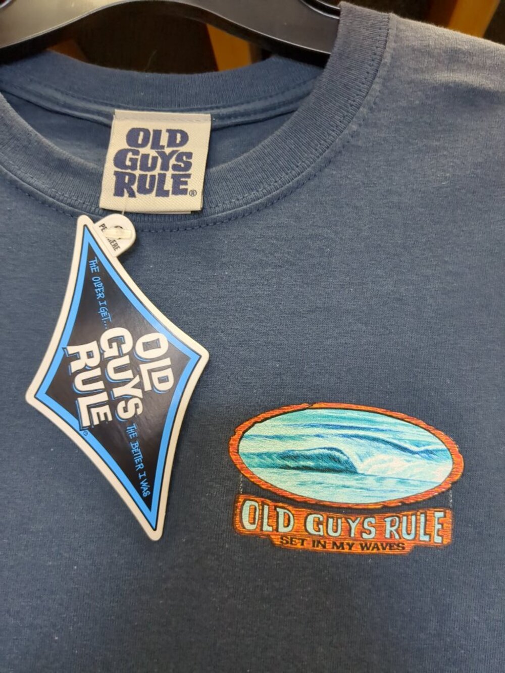 M  Vintage Old Guys Rule Tee Shirt - Picture 3 of 7